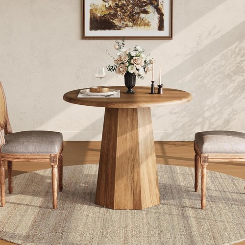 Round dining table - for, 4