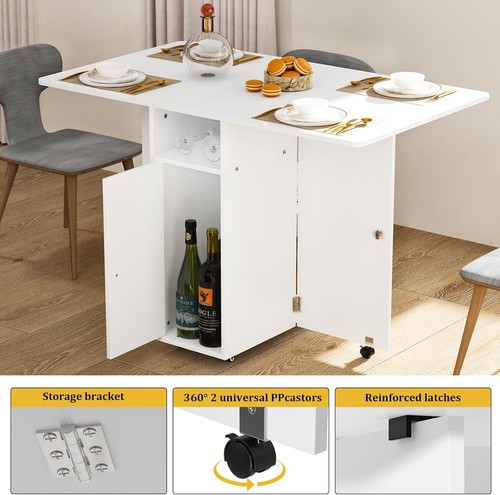 Folding dining table - dining,