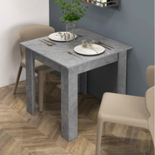 Small Dining Table Grey Square