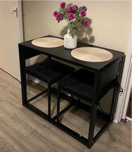 Small table and chairs - 2,