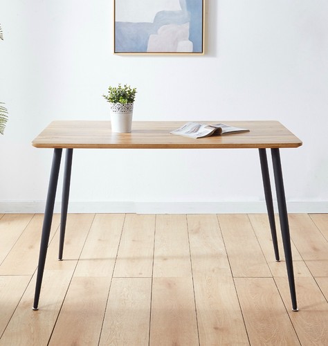 Small dining table brown oak - small, table,