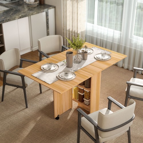 Folding dining table with - table,