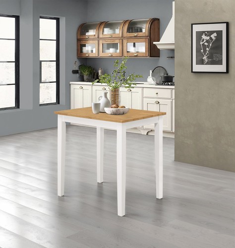 Small dining table white - in,
